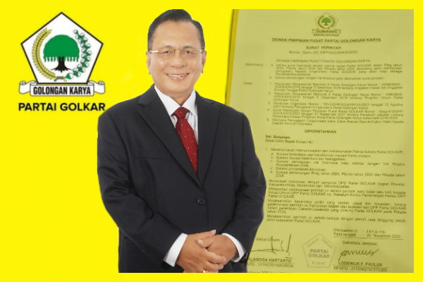 Partai Golkar Amanahkan H Bistamam Jadi Bakal Calon Bupati Rohil
