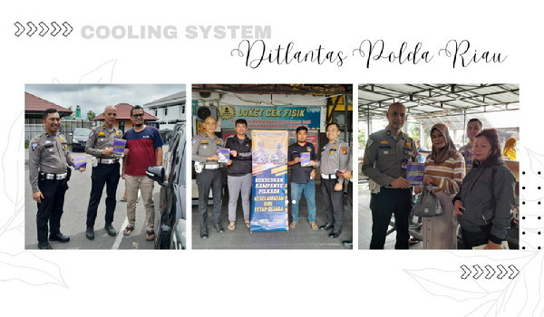 Ditlantas Polda Riau Kembali Berikan Edukasi Kamseltibcarlantas untuk Pemohon Cek Fisik Kendaraan