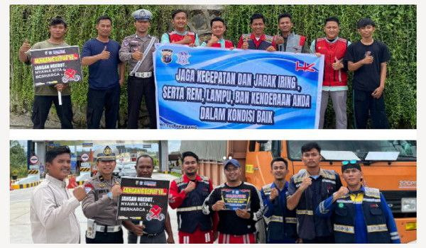 Sat PJR Ditlantas Polda Riau Gelar Patroli dan Cooling System Pilkada
