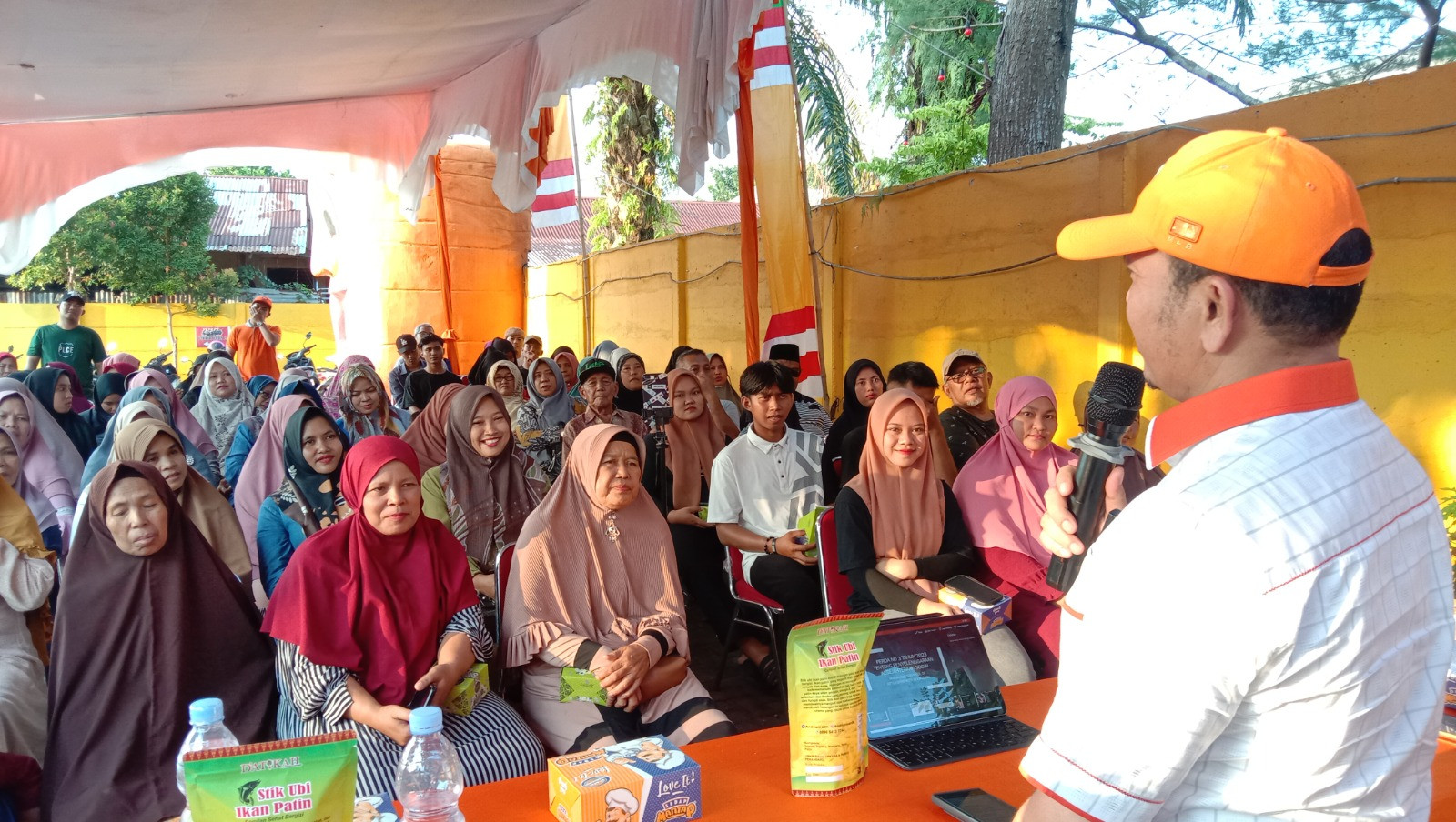 M Sabarudi Sebarkan ke Masyarakat Kulim Perda Penyelenggaraan Kesejahteraan Sosial