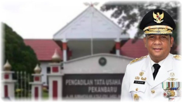 Kuasa Gubernur Riau Ngeles, Hakim Menekan