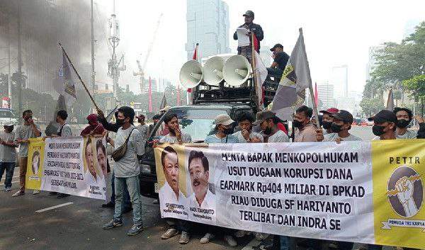 Demo di Kantor Menkopulhukam, PETIR Desak Periksa SF Hariyanto