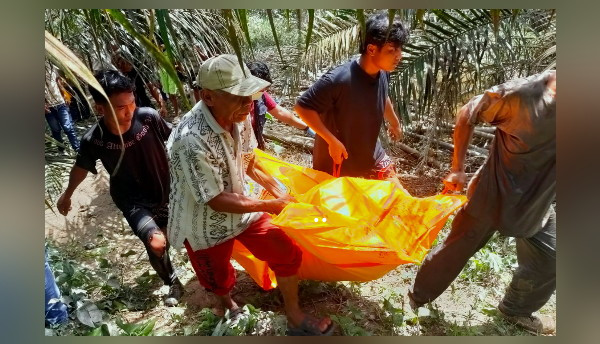 Warga Kampar Temukan Mayat Pria Tanpa Identitas di Sungai Tibun