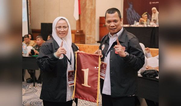 Muflihun-Ade Hartati Rahmat Nomor Urutan 1 Wako Pekanbaru, Pendukung Teriakkan Kemenangan