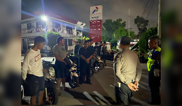 120 Sepeda Motor Knalpot Brong Diamankan Satlantas 
