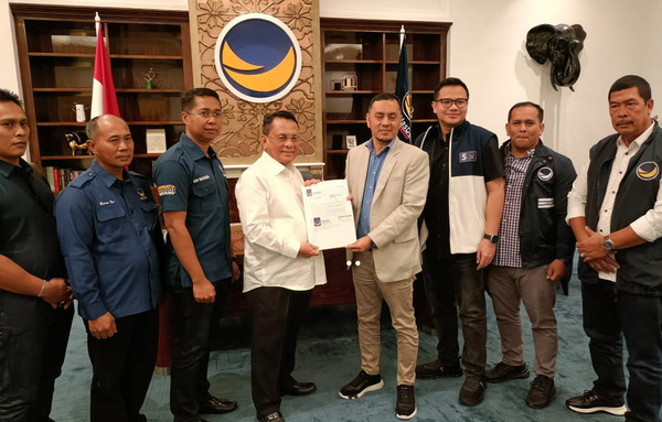 NasDem Resmi Usung H Bistamam-Jhony Charles Jadi Pasangan Calon Bupati Rohil