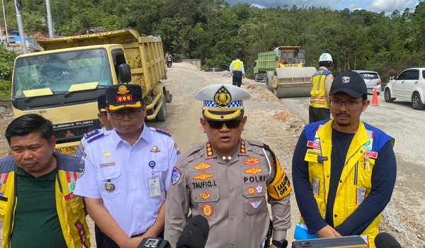 Dirlantas Kembali Cek Jalan Lintas Riau-Sumbar