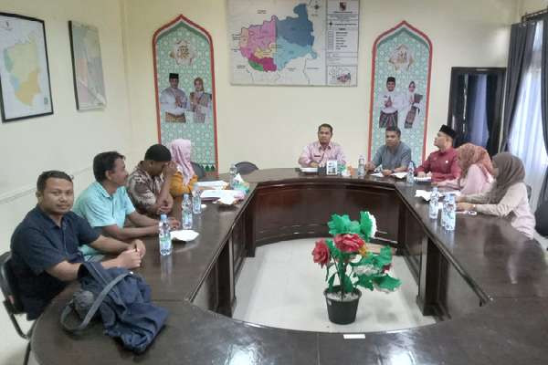 Jelang Masa Kampanye, PPK Koordinasi Lokasi Pemasangan APK dan Kampanye Terbuka dengan Camat