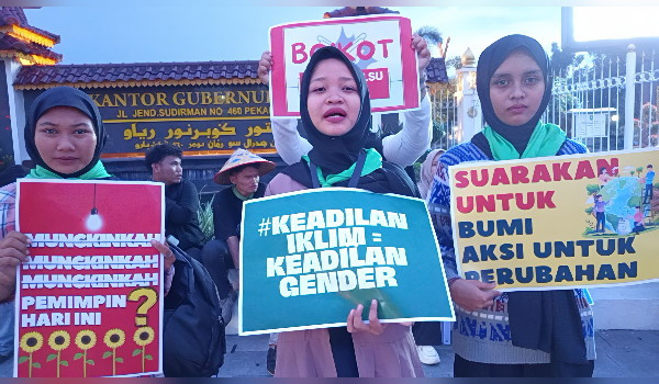 Peringati Hari Anti Kekerasan Terhadap Perempuan, Walhi Riau Gelar Serangkaian Kegiatan