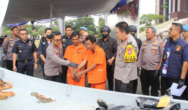 2 Kurir Narkoba 87,7 Kg Sabu di Perairan Selat Malaka Terancam Hukuman Mati