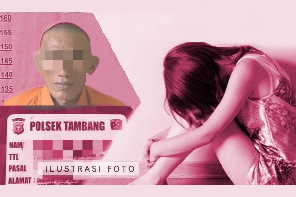Bejat! Bapak Cabuli Anak Kandung Sendiri Hingga Hamil