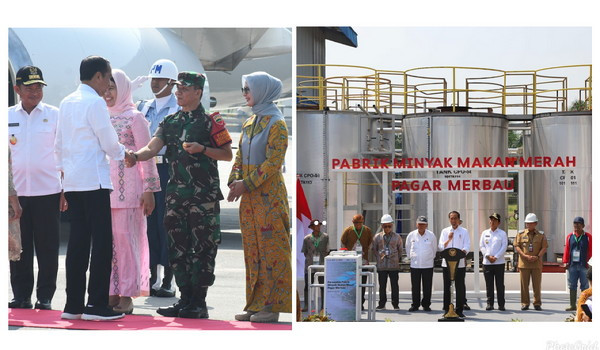 Didampingi Pangdam I/BB, Presiden RI Resmikan Pabrik PTPN 2 Senilai Rp18,7 M