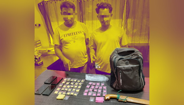 2 Pengedar Sabu Dibekuk di Kebun Sawit Dusun Napan, Kampar Kiri