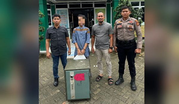 Polres Kampar Limpahkan Perkara Dugaan Tipikor Dana Desa Teratak Rp454 Juta